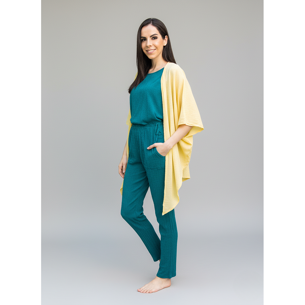 Long Lightweight Vest Zenzontle